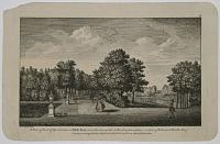 A View of Part of the Garden at Hall-Barn, near Beckonsfield, in Buckinhamshire; a Seat of Edmund Waller Esq.r.