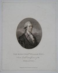 The Right Hon.le William Pitt, First Lord Commissioner of the Treasury.