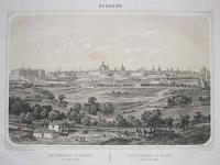 Espagne: Vue G&eacute;n&eacute;rale de Madrid prise du champ di Maure.
