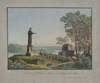 La Statue du St: Charles Boromée pres d'Arona au lac Majeur.