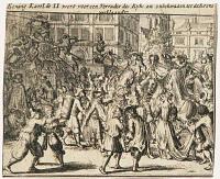 Koning Karel de II wort voor een Verrader des Ryks en onbekwaam tot de Krone verklaardt.