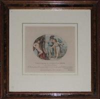 Virtue directed by Prudence to Honour. To Lady Gideon. This Print from ye Original Drawing by C.B. Cipriani is with ye greatest respect Dedicated by her Ladyships most humble Serv.t W. Palmer.