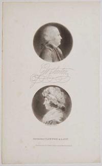 Governor Clinton & Lady. [Signature facsimile.]