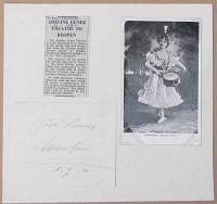 Madamoiselle Adelina Genee.