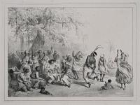 Pl. XIX.  [A festival in Suriname, South America.]