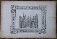 Henry Wright, Druggist, Chemist, Peterborough.
