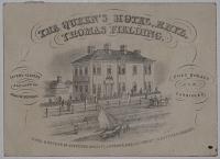 [Trade card]  The Queen's Hotel, Rhyl.