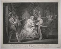 Lady Macduff and Family Surprized and Murdered by the Order of Macbeth. Vide Shakespeare's Tragedy of Macbeth, Act. IV. Sc. 2.