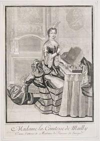 Madame la Comtess de Mailly. Dame d'attour de Madame la Princess de Savoye.