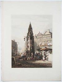 No. 1. [Fountain of the Stone Cross,  At Rouen, In Normandy.]