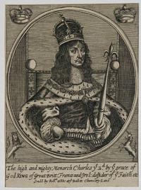 The high and mighty Monarch Charles ye 2.d by ye grace of God King of Great Britt. France and Irel: defender of ye Faith etc.