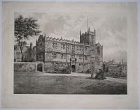[Shrewsbury, Exterior of the Old School.]