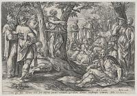 [St John the Baptist preaching in the Wilderness.]
