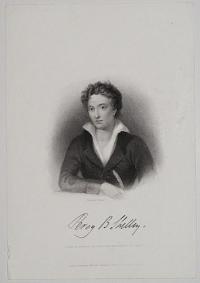 Percy B Shelley. [facsimile signature.]