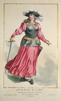Jeanne D'Arc  Surnommee la Purcelle d'Orleans,  Tiree de la Gallerie du Cardinal de Richelieu.