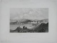 Corfu & Manduchio, from Mount Olivet. Ionian Isles.