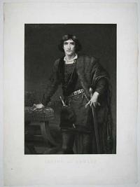 Irving as Hamlet.