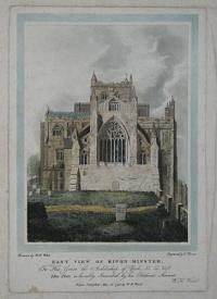East View of Ripon Minster.