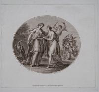 [Venus Presenting the Cestus to Juno.]