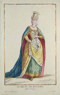 Isabeau De Baviere.  Reine de France.