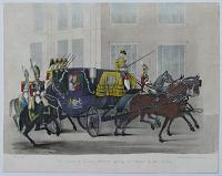The Queen & Prince Albert going in State to the Opera.