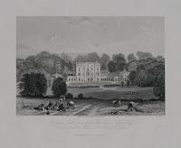 Woodcote Park, seat of the late L. de. Teissier Esq.r Presented by Mrs. de Teisser & the Baron de Teissier.