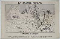 La Grande Guerre. Victoire Navale des Iles Falkland. Quatrte Croiseurs Allemands Attaqu&eacute;s et Coul&eacute;s par l'Escadre Anglaise. No.34.