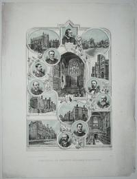 Memorial of Selwyn College Cambridge.