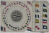 [Flags and Ensigns of the French and British Navy.]