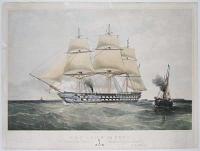 HMS Orion 91 Guns. To Captain John Erskine, This Plate is respectfully dedicated by His Officers.