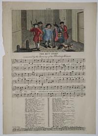 [Illustrated music sheet]  The Riot Night occasion'd by the Burning of the Meeting Houses.