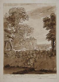 [Italianate pastoral scene.] From the Original Drawing in the Collection of the Duke of Devonshire. No 62.