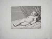 [Boy Sleeping on a Bed.]