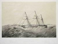 H.M.S. Dauntless, 33, Guns.  Captain E.V. Halsted. Designed and built by John Fincham, Esq.