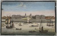 [A View of the Royal Hospital at Greenwich.]