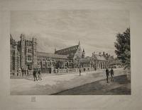 [Clifton College. _____ "General View of School Buildings.]