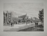 [Clifton College. _____ "General View of School Buildings.]