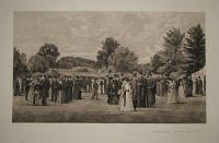 Beaumont College. ___ "The Lawn on Speech Day".