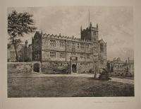 Shrewsbury. ____ "Exterior of the Old School".