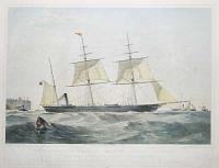 The Iron Screw Steam Ship 'MO?????'. (Powerful) 1000 tons. The Property of the Russian Steam Navigation & Trading Company. Buily by Messrs and w. Leslie & Co, Iron Ship Builders, Hebburn Quay, Gateshead on Tyne.