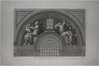 [Angle in the vault of the Sistine Chapel] Pio Septimo Pont. Opt. Max.