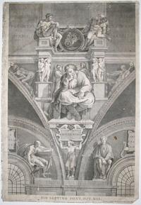 [Fresco in the Sistine Chapel] Pio Septimo Pont. Opt. Max.