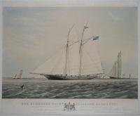 The Schooner Yacht 'Rosalind', 1000 Tons, R.T.Y.C.