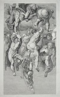 [The Blessed Ascending (detail from 'The Last Judgement')]