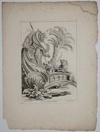 [Plate 2: Rococo design with lion.]
