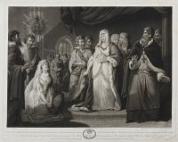 Queen Matilda soliciting the Empress Maude for the Release of her Husband King Stephen from Imprisonment. A.D. 1141.