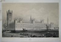 The New Houses of Parliament. (or the New Palace of Westminster)