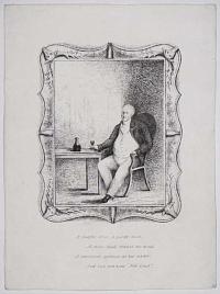 A cheerful brow, a portly mien,/ A cheek that's braved the wind,/ A waistcoat spotless as his name;/ And here you have "Ned Lind".