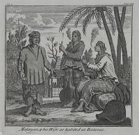 Malayan & his Wife as habited at Batavia.