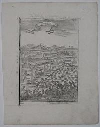 Tabacs [lettered banner in sky].